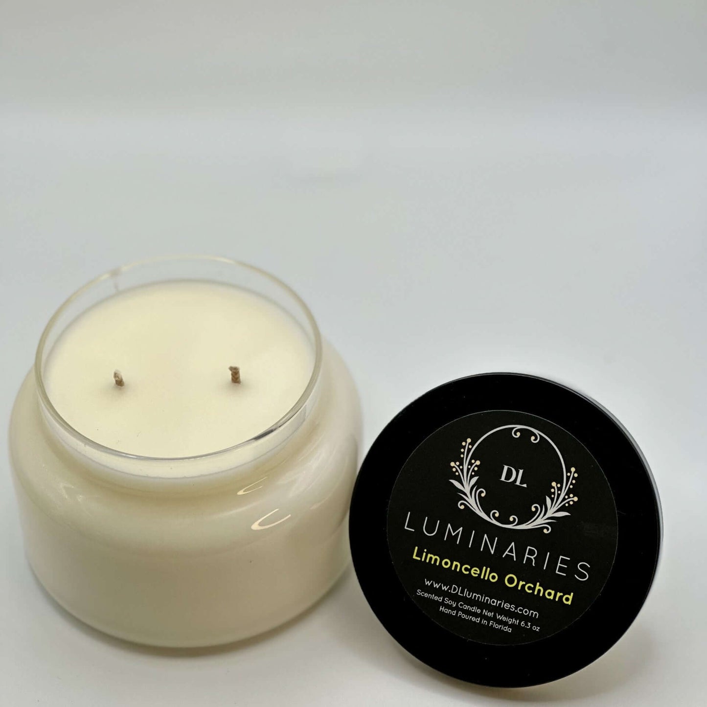 Limoncello Orchard - Double Wick Glass Jar 10 oz