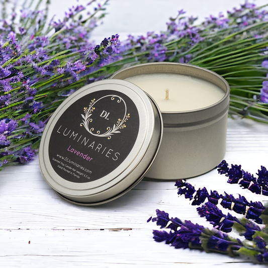 Lavender Fields - 8oz Silver Tin