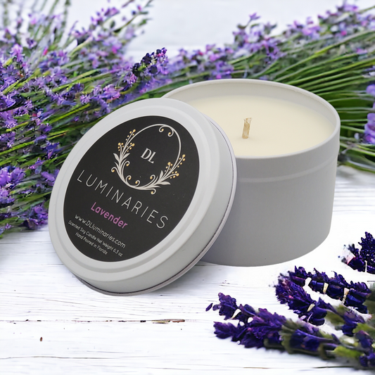 Lavender Fields - 8oz White Tin