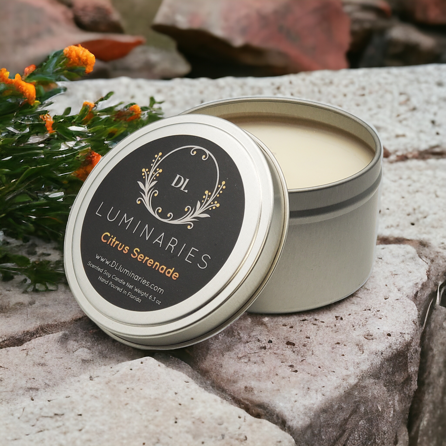 Citrus Serenade - 8oz Silver Tin